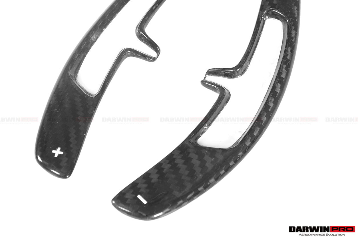 2016 - 2023 Porsche 911 991.2 718 981 MACAN Autoclave Carbon Fiber Shift Paddles